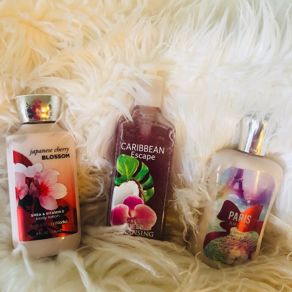 Bath & Bodyworks set
